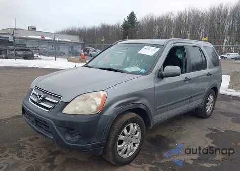 2005 Honda Cr-V Ex z USA, uszkodzony, nr VIN SHSRD78885U338584